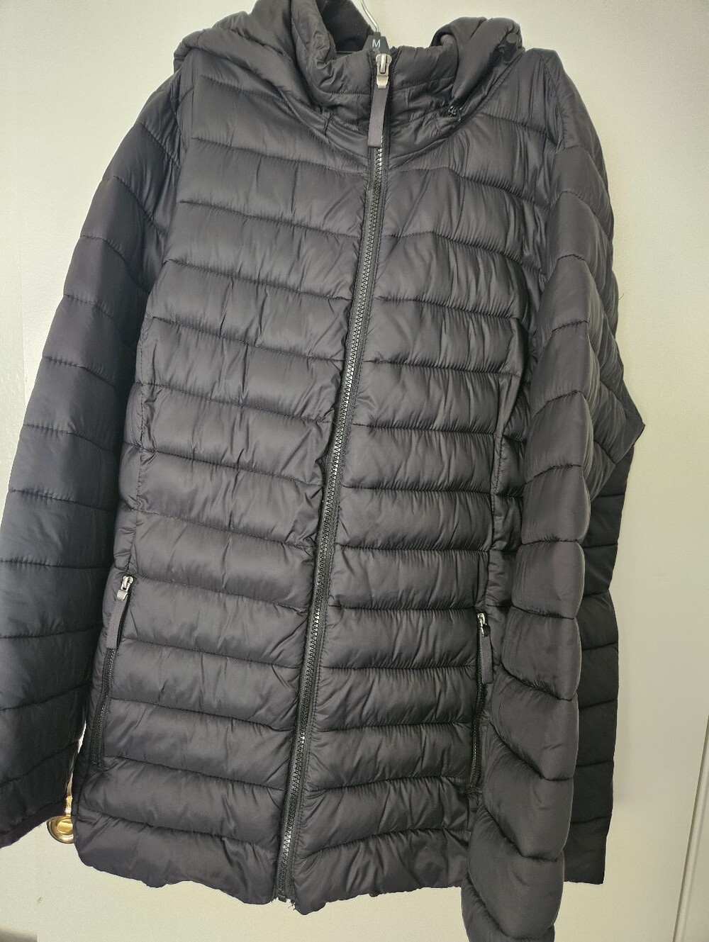 St. John's Bay Black Quilted Packable Puffer Jacket - Picture 10 of 10
